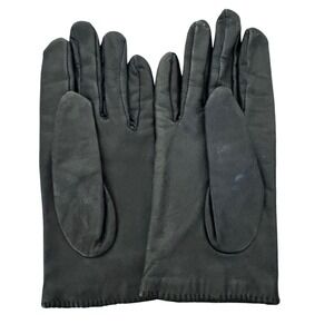 Wilson Leather Black Leather Driving Gloves Medium